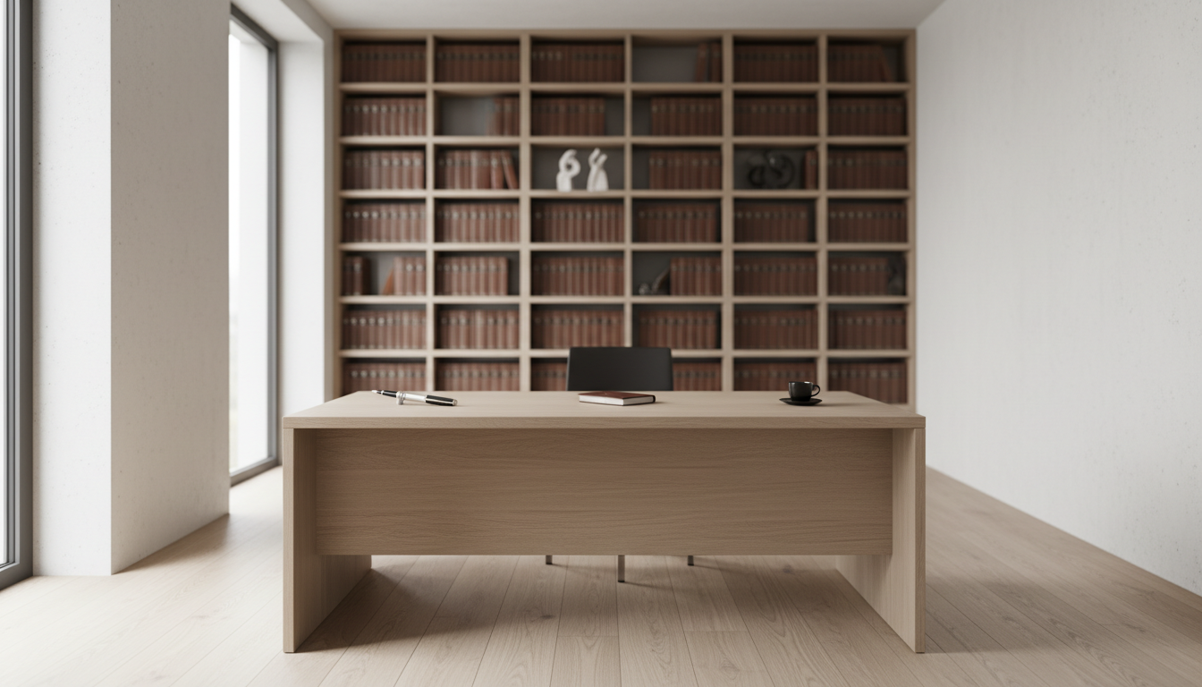 Professional law office environment in Ljubljana